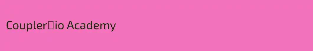 Coupler․io Academy